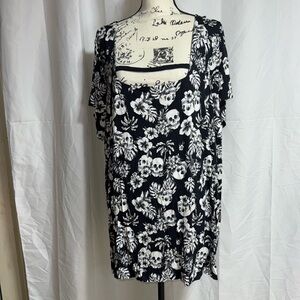 Lovesick Black & Floral Blouse
